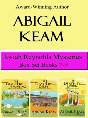 cover image of Josiah Reynolds Mystery Box Set 3 (Books 7-9)